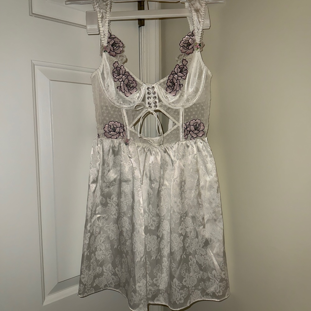 For Love and Lemons Matilda Slip Dress - S